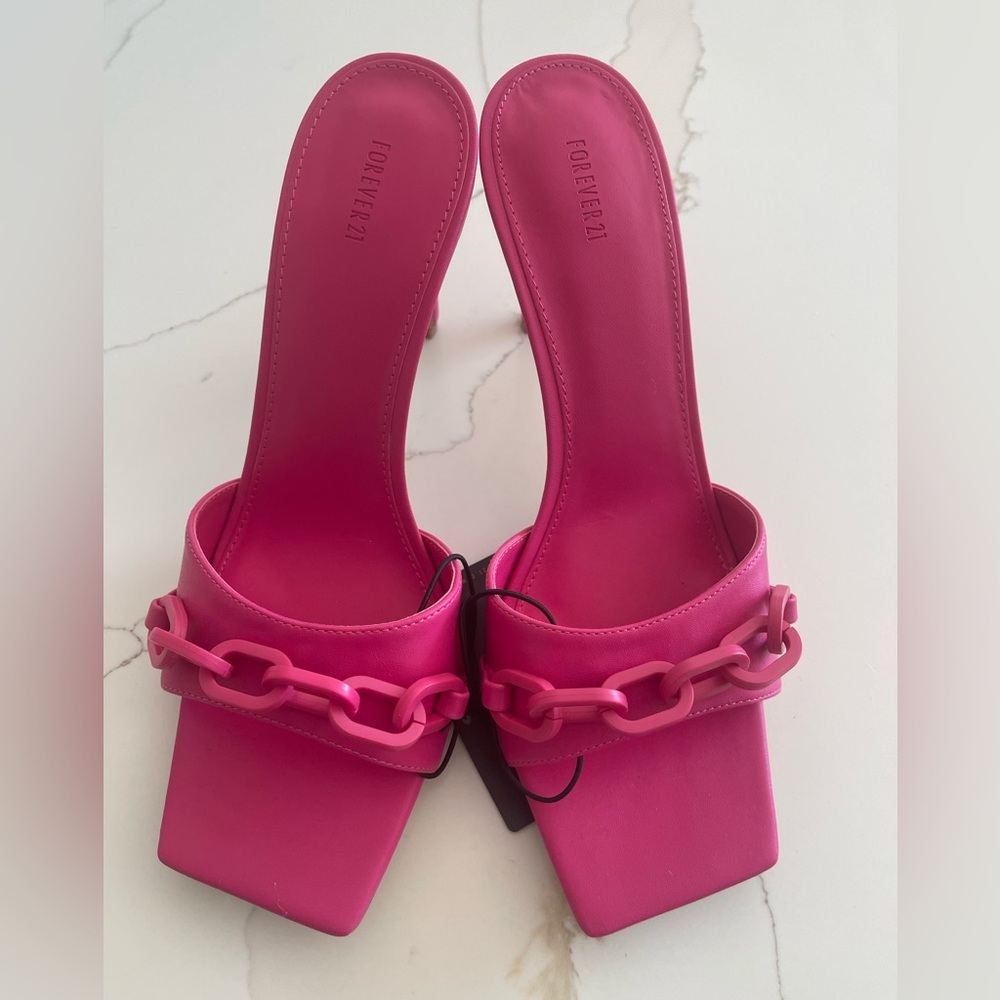 Forever 21 pink heel